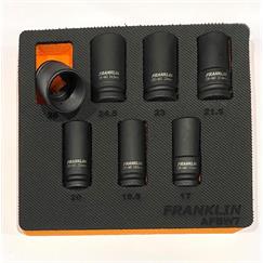 Franklin 7 pce Lock Nut Removal Tool Set 1/2" dr