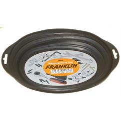 Franklin Rubber Expandable Magnetic Oval Parts Tray 305mm x 210mm x 75 mm