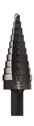 Irwin Unibit Step Drill  4mm-22mm 10 sizes 3/8&quot;