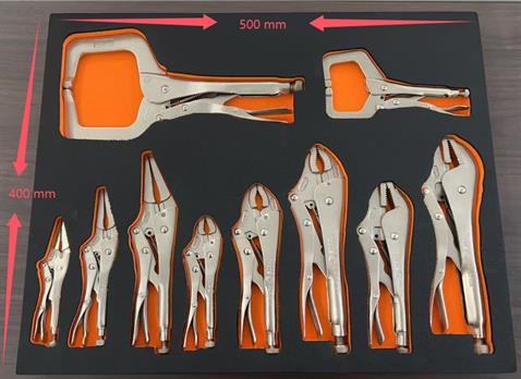 Franklin Gear F 10pce Grip-Jaw Locking Pliers