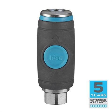 PCL Push Button Safety Coupling 1/4BSP Female Thread.