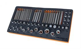 Franklin 60pce Bit E-Type Socket & Spline Set