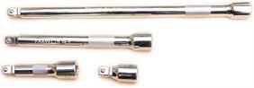 Franklin 4 pce Wobble and Fixed Extension Bar Set 3/8&quot; dr