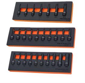 Franklin XFIX7 + XFIS10 + XFIH10 Impact Sockets Promo 20 List Price Saving