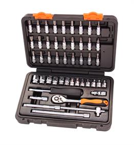 Franklin XF 51 pce 6 pt Socket Set 1/4&quot; dr