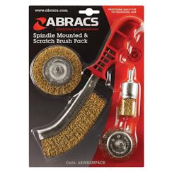Abracs 4pce Wire Brush Pack
