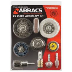 Abracs 10pce Quick Change Accessory Kit