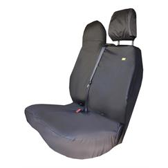 Vauxhall Movano 2016 Onwards Double Passenger Seat Black