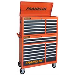 Franklin 42" Roll Cab and Top Box Combination