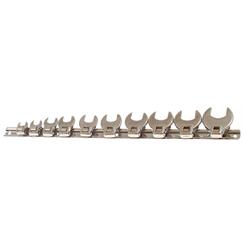 Franklin 10 pce Crowfoot Wrench Set  3/8" dr